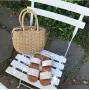 New Summer Straw Personality Small Tote Refreshing Rattan Beach Handbag Fashionable Ladies Handbags