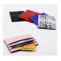 OEM ODM Custom Brand Name Real Skin Leather Classic Luxury Credit Card Holder Wallet Business ID Card Holders
