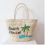 Summer Beach Handbags Women Large Tote Bag Rattan Straw Shoulder Handbag Stylish And Simple Women's Bags