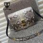 Sacoche Femme Custom Made High End Luxury designer Genuine Snake Skin Womens Square Crossbody Flap Bag Handbag For Women