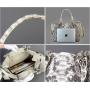 Luxury fashion women handbags snake skin leather ladies handbag manufacturers shoulder bag tote bag
