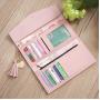 OEM ODM Carteras De Mujeres Billeteras Para Mujer Wholesale Cheaper Multi Colors PU Leather Women Long Clutch Wallet for Ladies