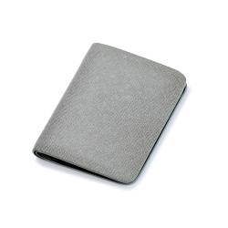 Super thin men's wallet genuine leather brief wallet