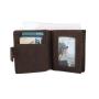 New Retro Crazy-horse Genuine Leather Handmade Mens Clip Wallet Factory in China