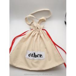 Cotton Tote Bag With Handle and Drawstring