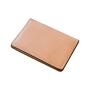 Bifold type high grade vegetable tanned leather card holder wallet for gift