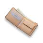 Handmade natural vegetable tanned rfid leather wallet