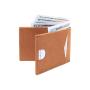 Minimalist RFID Blocking Leather Bifold Wallet Compact Credit Card Wallet