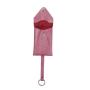 Ladies Full-grain Leather Car Key Ring Pouch New Key Holder Bag With Card Holder
