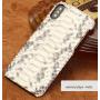 OEM ODM Capa De Celular Cabina Telefonica Custom Logo Genuine Snake Skin Leather Phone Case For Iphone 13 Mini 14 15 Pro Max