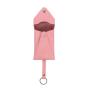 Ladies Full-grain Leather Car Key Ring Pouch New Key Holder Bag With Card Holder