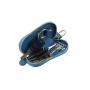 Multi-function Cowhide Leather Key Pouch Key Holder Ring Crocodile Pattern Key Bag Key Holder Chain