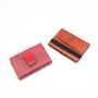 2018 NEW arrival slim minimalist front pocket RFID elastic band leather card holder