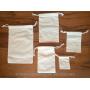 Muslin Cotton Drawstring Pouch