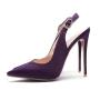 Comfortable Design Wholesale Women's Pointed Toe Stiletto High Heel Satin Wedding Dress Pumps