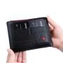Custom leather passport card holder men leather passport cover