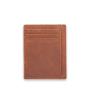 Sunny Leathers RFID Blocking Genuine Leather Credit Card Holder Front Pocket Wallet With ID Card Window