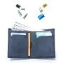 New style genuine cow hide fashion leather money wallet card wallets with pull tab