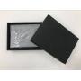 Customized minimalist money clip card holder wallet RFID money clip with elastic band