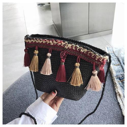 Hot Sale Women Summer Natural Raffia Straw Bag