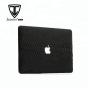 OEM ODM Custom New Fashion Genuine Snake Skin Leather Protected Cover Case for Macbook Laptop 11 12 13 14 16 16 Inches