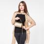 Lovevook Realer Fashion pu leather handbag stylish bag Shoulder Bag Small Side Purse Mini Clutch with Bling Rivets