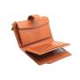 Wholesale women long wallet vegetable tanned leather women Clutch wallet