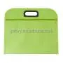 Gelory factory made durable polyester material,A4 size document, plastic handle zipper conference bag