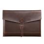 High quality real leather tablet PC case business laptop bag envelope bag
