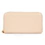 Hot sale pebble leather purse leather women wallet with wrist strap