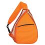 Gelory 2024 Promotion Lightweight Polyester Mesh Fabric Custom Logo Single Strap Custom Shoulder Backpack