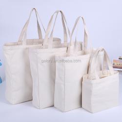 Gelory OEM ODM China Wholesale Factory Custom Eco Friendly Shopping  Canvas Cotton Tote Bag