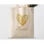 Natural Canvas Tote Bag Shopping Handle  Organic Product Bag