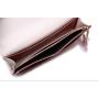 Fashion full grain leather clutch wallets women leather wallets for women