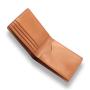 Custom handmade RFID men's vegetable tanned leather wallet