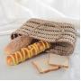 Straw Rattan Women Tote Bags Summer Beach Shoulder Handbags Fashion Hollow Hand Woven Seagrass Hand Woven Bags