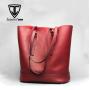 Custom Made Trending Fashion Classic Stylish Designer Genuine Cowhide Leather Lady Women Neverfull Shoulder Tote Bags Handbag