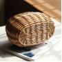 Luxury Wicker Lady Beach Bag Rattan Woven Women Storage Tote Basket
