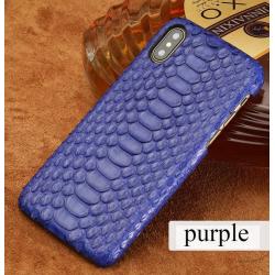 OEM ODM Capa De Celular Cabina Telefonica Custom Logo Genuine Snake Skin Leather Phone Case For Iphone 13 Mini 14 15 Pro Max