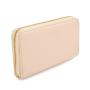 Hot sale pebble leather purse leather women wallet with wrist strap