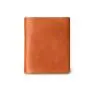 Simple comfortable soft leather mini wallet with coin pocket with RFID blocking