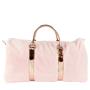 Novel pink fur fashion women handle with shoulder strap outdoor gym bags for women
