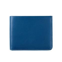 Soft calf leather men wallet RFID slim leather wallet design for gift