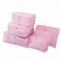 Taobao small moq Set Packing Cubes, polyester Travel storage Organizer set for cloth and sundries With Laundry Bag