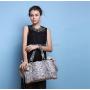 Luxury fashion women handbags snake skin leather ladies handbag manufacturers shoulder bag tote bag