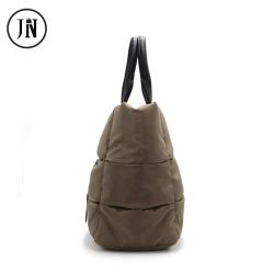 Wholesale winter oxford tote bag with low moq high quality quilted ODM handbag women padding handbags
