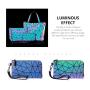 lovevook luminous ladies clutch wallet luxury women reflections purse and wallets 2019.