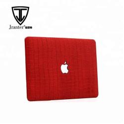OEM ODM Hot Sales Cover For Macbook Pro Air 13 14  15 16 Case High Quality Embossed Alligator Crocodile Leather Laptop Case