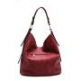 ladies tactical leather shoulder tote handbag top handle satchels purse bag for women China manufacturer