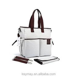 Mother baby bags Fashion diaper bags stylish designer babys canvas messenger changing baby mummy bag